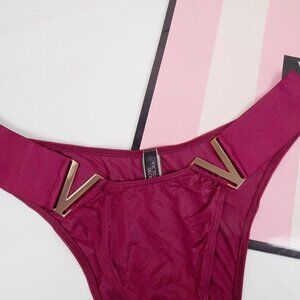 nwt Victoria's Secret VS metal logo very sexy Brazilian bold V hardware …